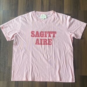 Sezane Pink Sagittarius T-Shirt